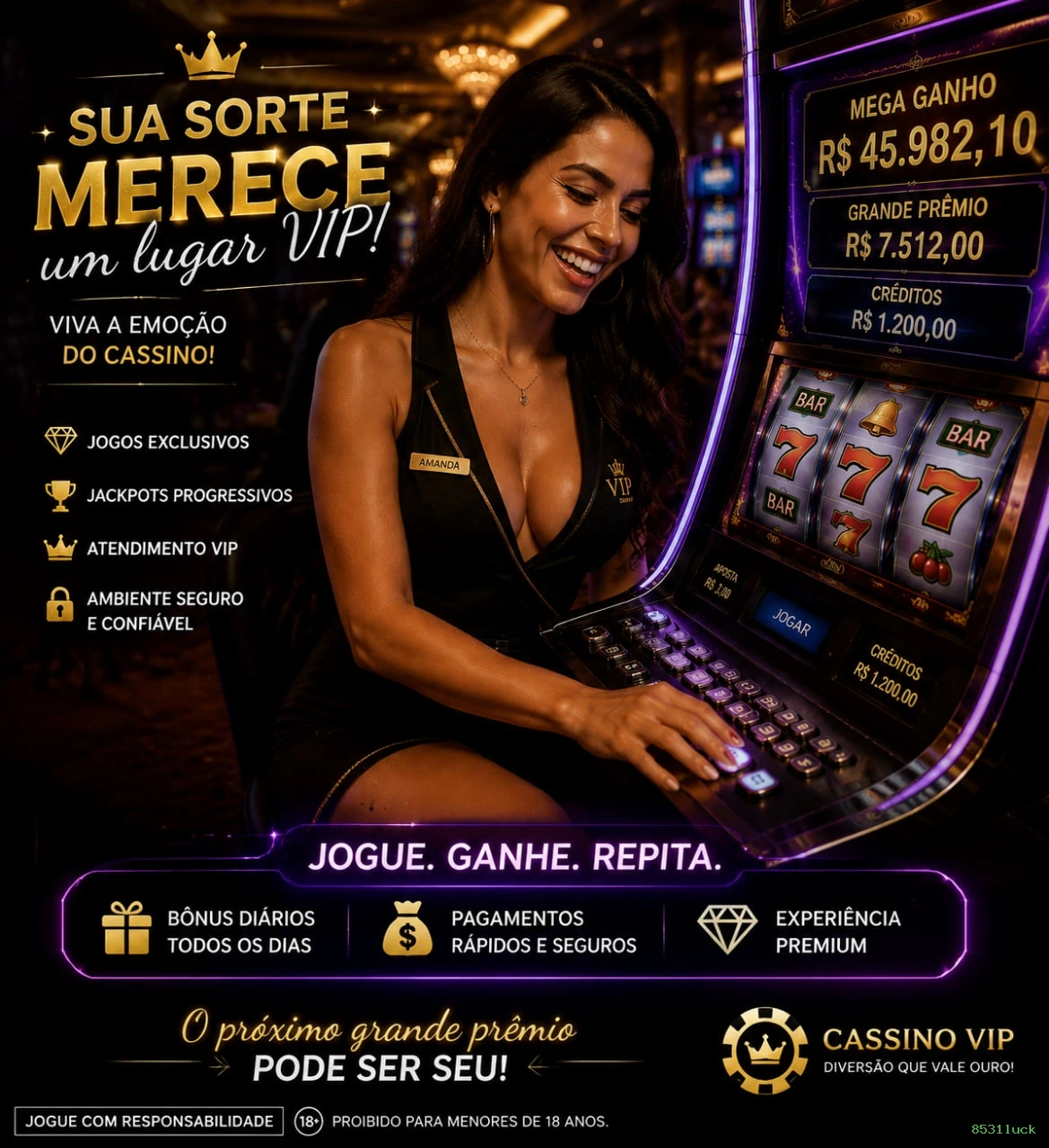 App Mobile 8531luck - Jogue em Qualquer Lugar no Seu Smartphone
